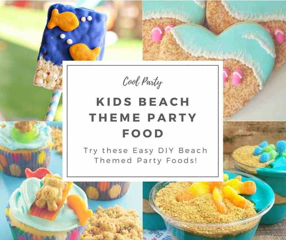 Beach Theme Party Food Ideas
 Kids Beach Theme Party Ideas Hip Hoo Rae