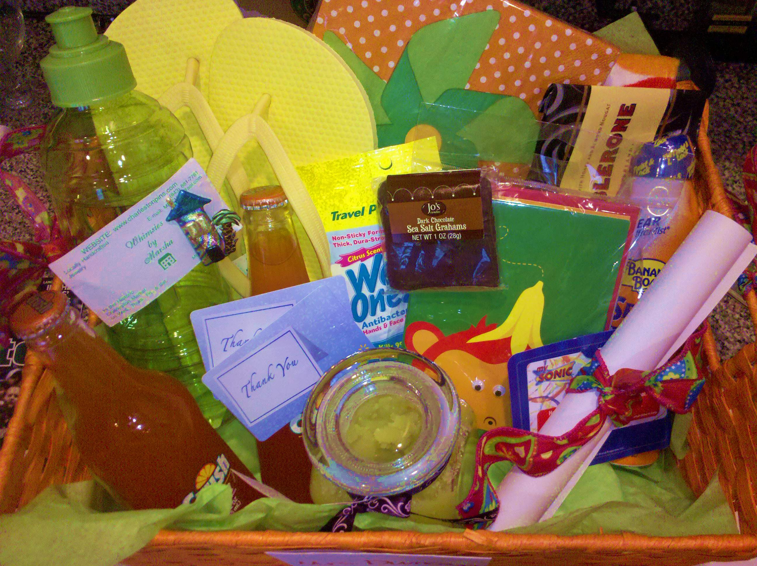 Beach Themed Gift Basket Ideas
 SPARKLY LADIES Gift Basket Guide