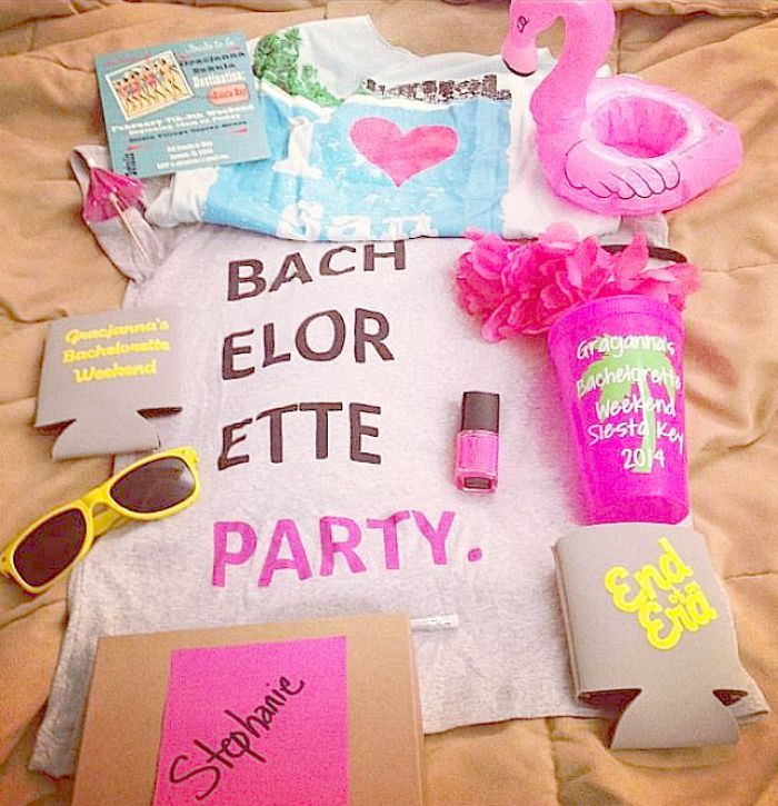 Beach Weekend Bachelorette Party Ideas
 A Retro Themed Bachelorette Pool Party