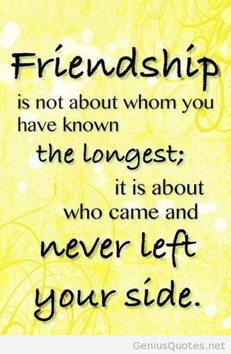 Beautiful Friendship Quotes
 Never left Friendship Quotes Pinterest