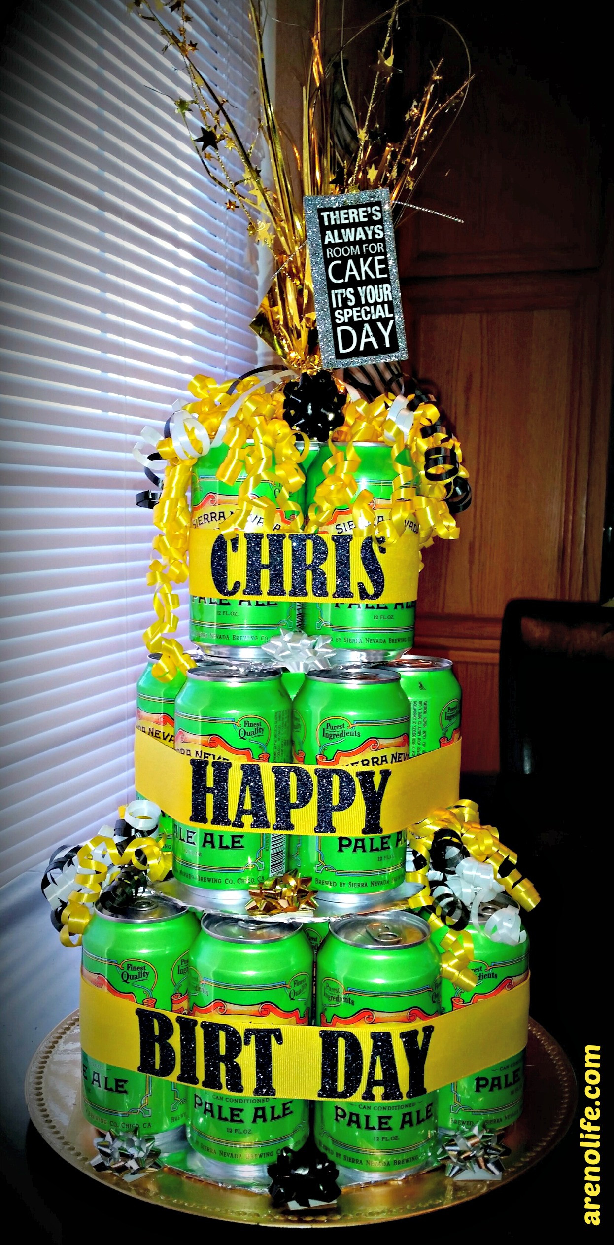 Beer Birthday Cake
 Birthday Beer Cake – aRENOlife