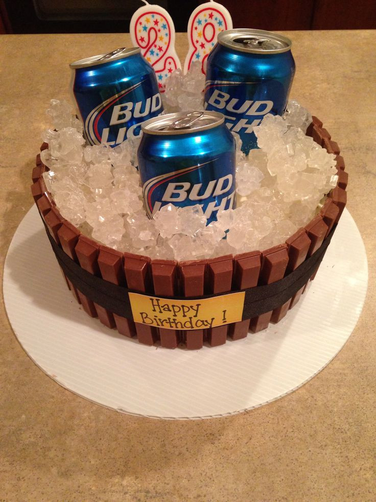 Beer Birthday Cake
 Best 25 Beer cakes ideas on Pinterest