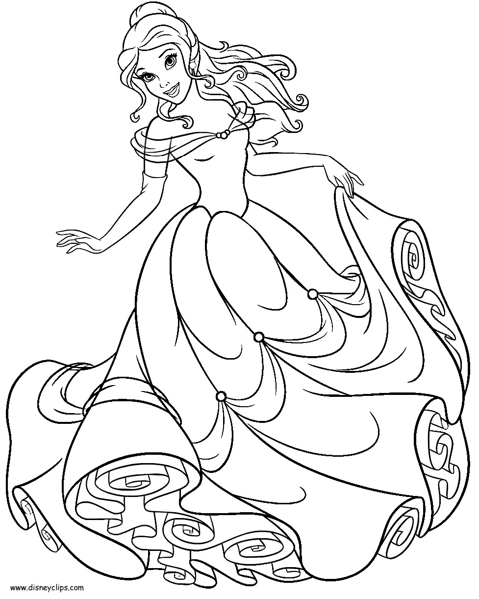 Belle Coloring Pages To Print
 Best belle coloring pages 0 for kids