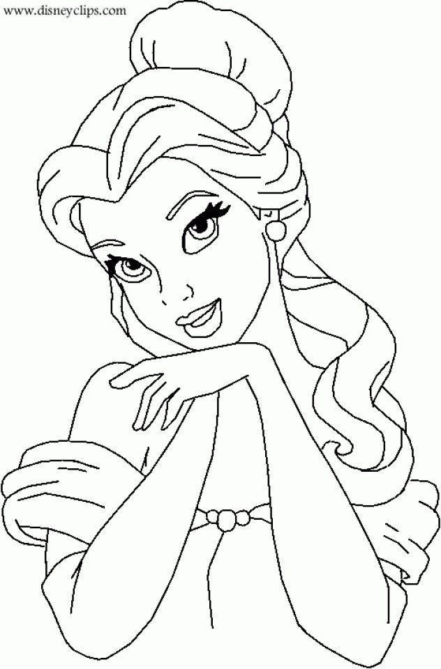 Belle Coloring Pages To Print
 Get This Belle Coloring Pages Printable