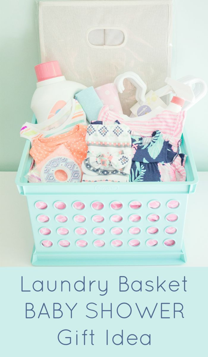 Best Baby Gift Ideas
 Laundry basket baby shower t