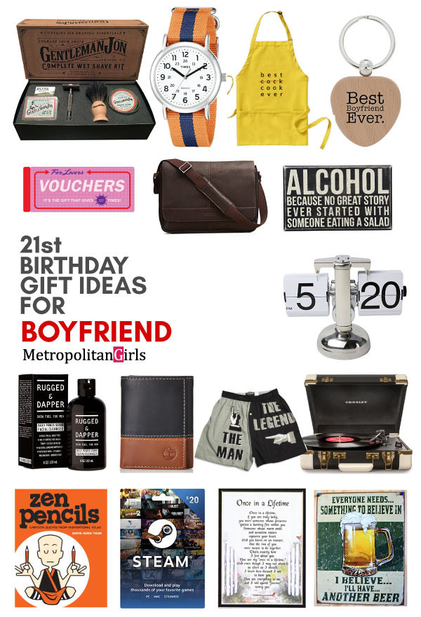 Best Birthday Gift Ideas For Boyfriend
 20 Best 21st Birthday Gifts for Your Boyfriend