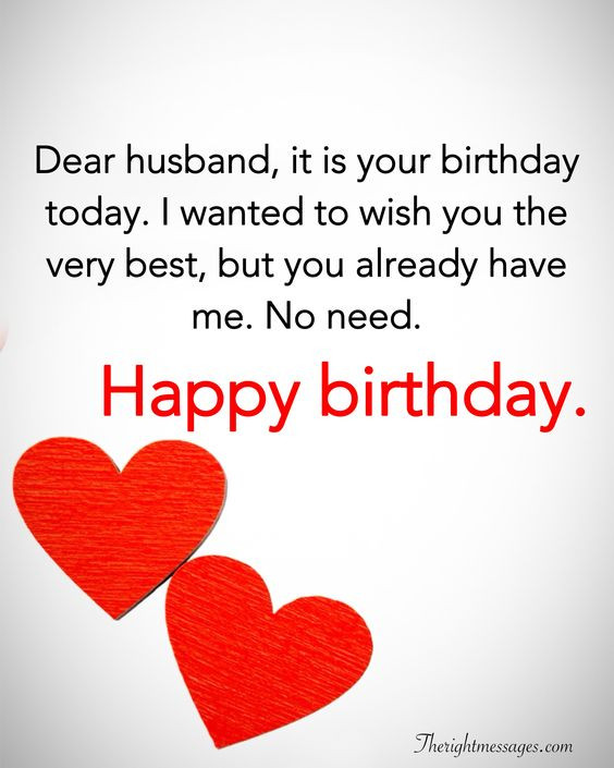 Best Birthday Wishes For Husband
 28 Birthday Wishes For Your Husband Romantic Funny