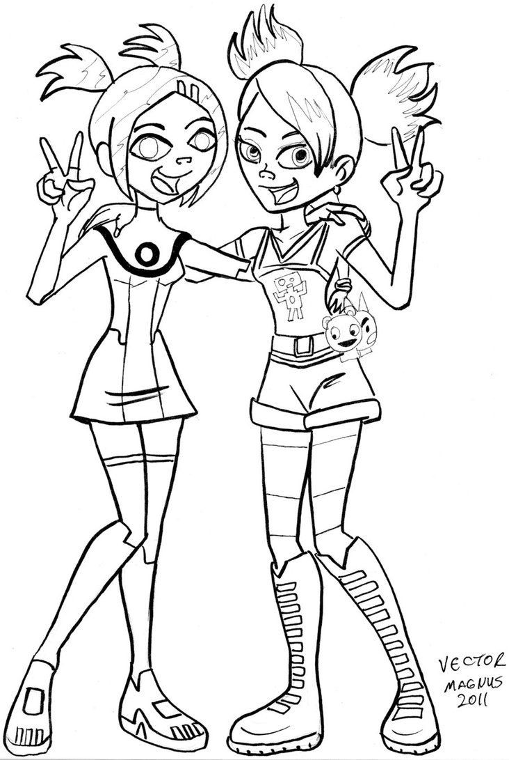Best Friend Coloring Pages For Girls
 Best Friends Forever Coloring Pages Coloring Home