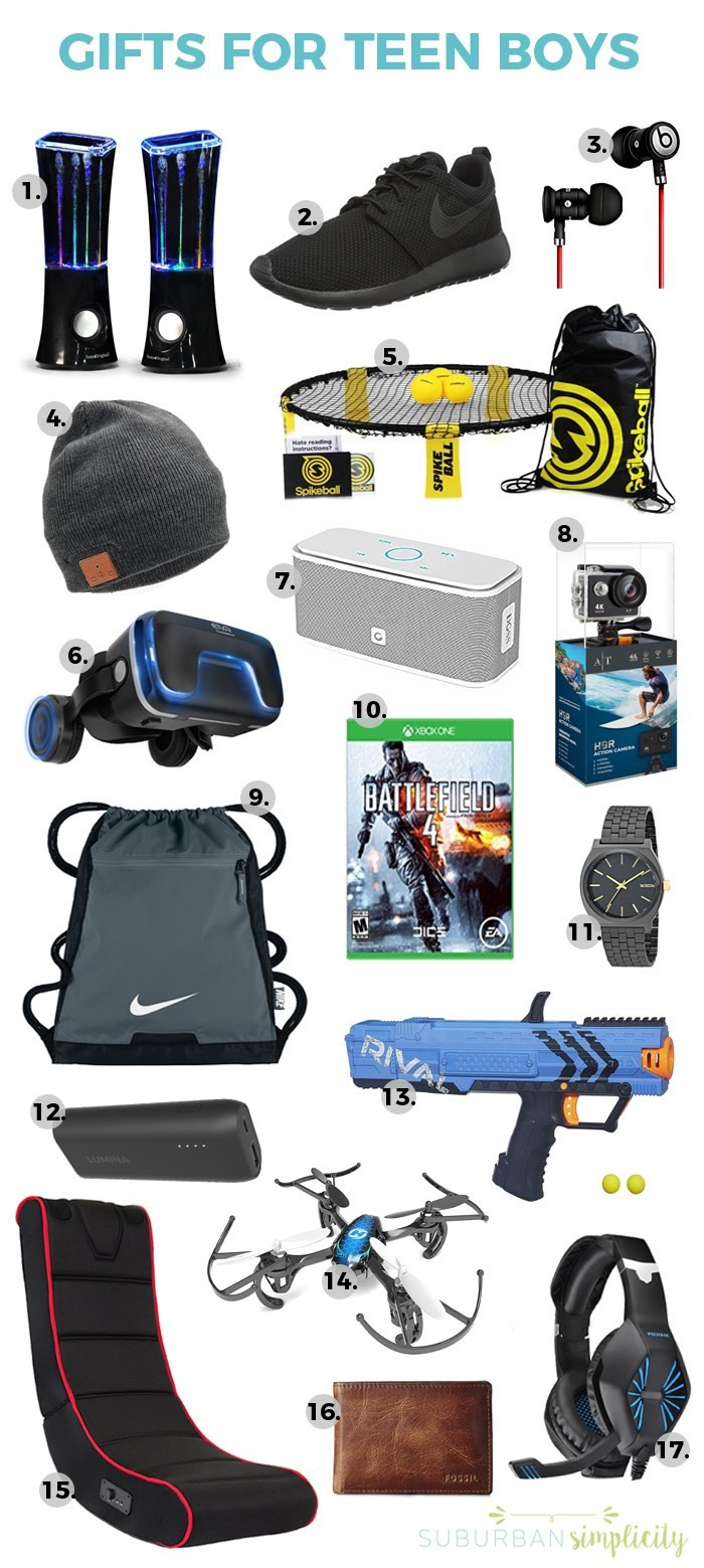 Best Gift Ideas For Boys
 17 Awesome Gift Ideas for Teen Boys