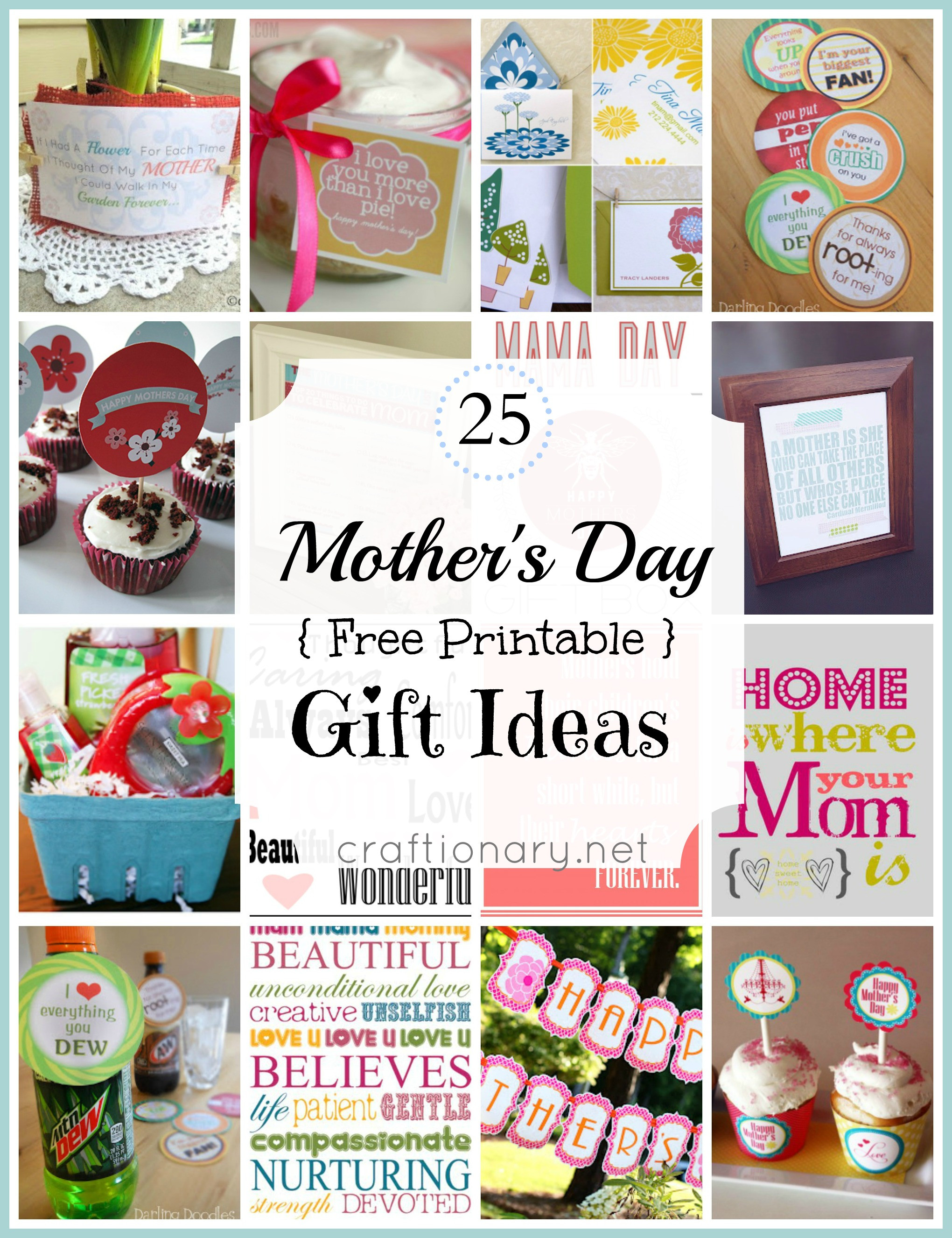Best Mothers Day Gift Ideas
 Craftionary