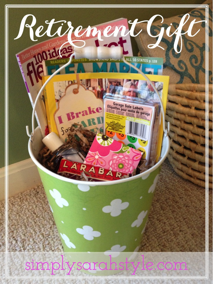 Best Retirement Party Ideas
 Customizing a Retirement Gift Simply Sarah Style
