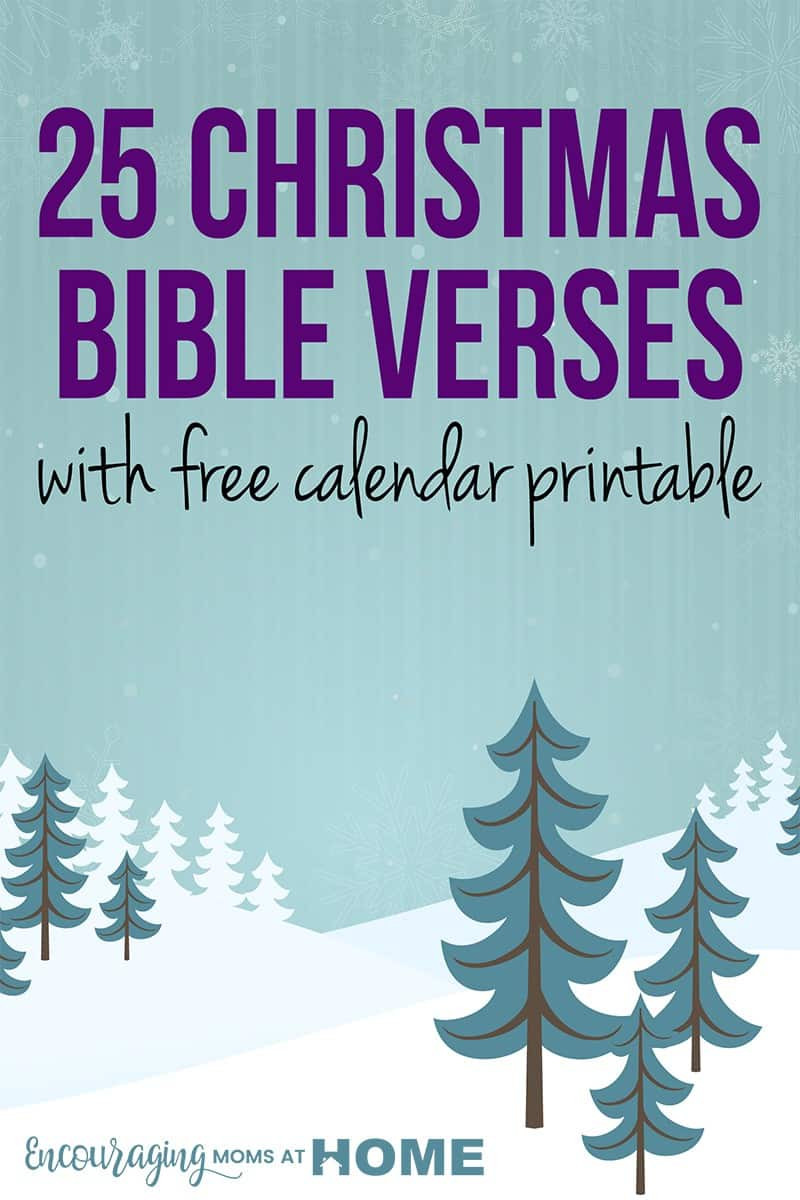 Bible Christmas Quotes
 25 Days of Christmas Bible Verses