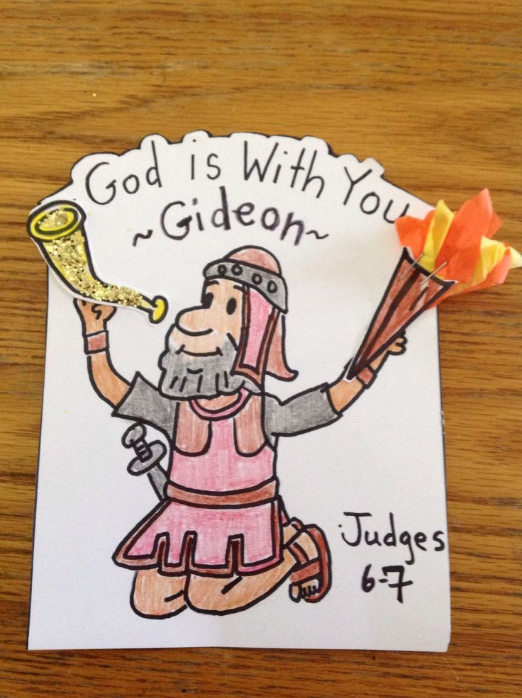 Bible Craft For Preschoolers
 Gideon craft This craft will help you prepare your Sunday