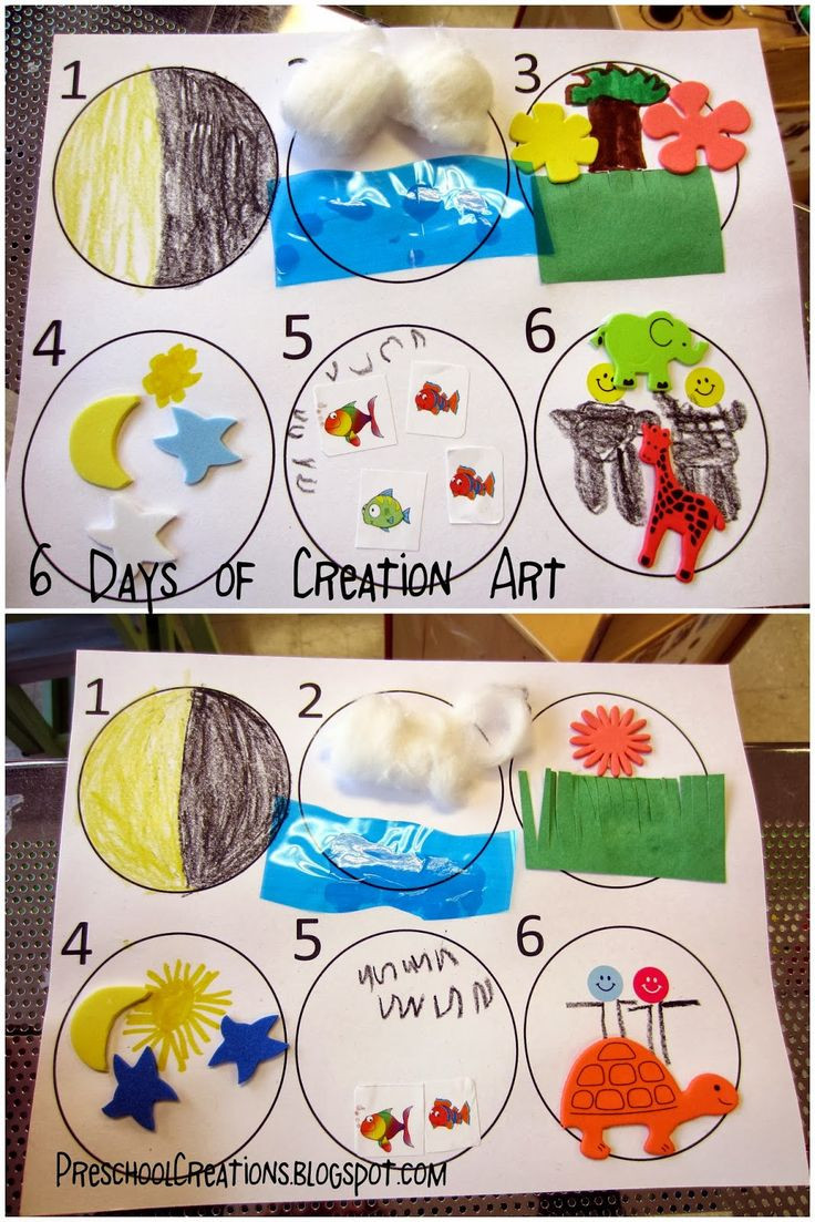 Bible Crafts For Preschoolers Free
 25 best ideas about Creation Crafts on Pinterest