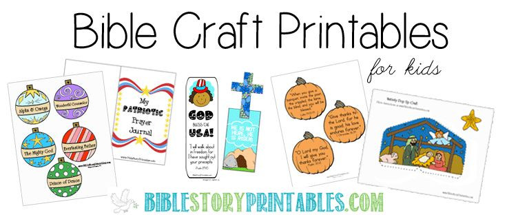 Bible Crafts For Preschoolers Free
 Printable Bible Crafts Sunday School Crafts