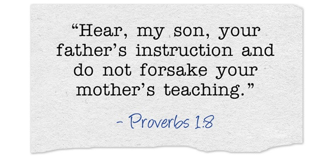 Bible Quotes About Education
 Mother Son Bible Quotes QuotesGram