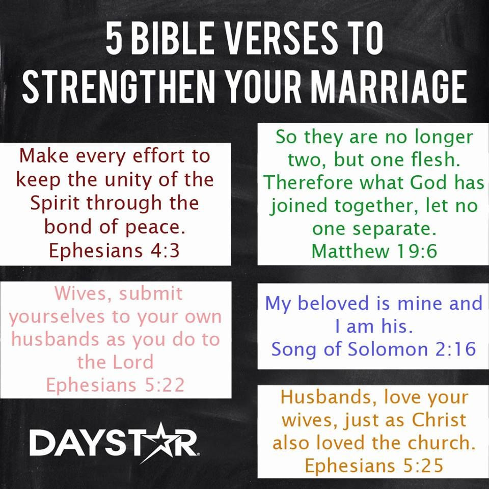 Bible Quotes Marriage
 Five Bible Verses To Strenthen Your Marriage Religion