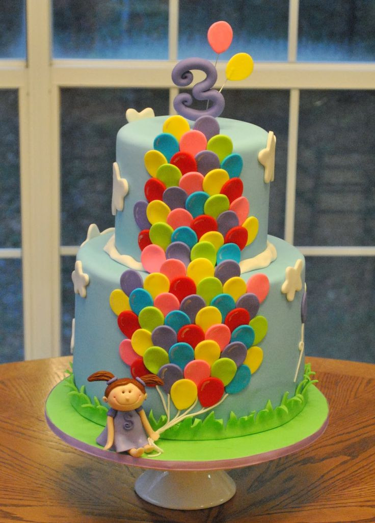 Birthday Balloons And Cake
 25 Best Ideas about Balloon Cake on Pinterest