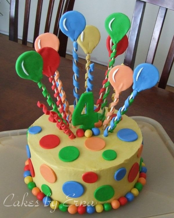 Birthday Balloons And Cake
 Best 25 Balloon cake ideas on Pinterest