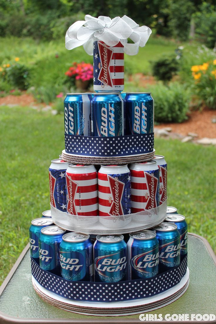 Birthday Beer Cake
 17 Best ideas about Beer Can Cakes on Pinterest