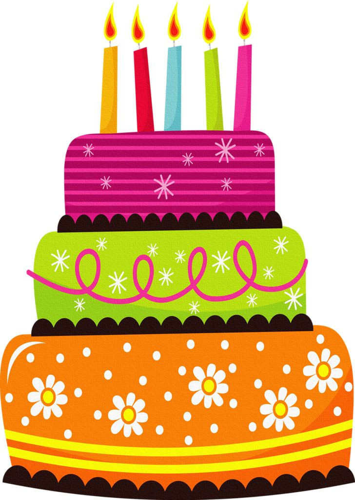 Birthday Cake Clip Art
 Best 25 Birthday clipart ideas on Pinterest