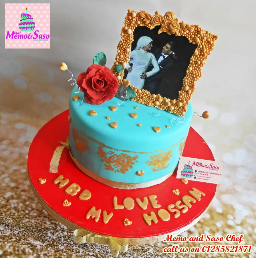 Birthday Cake For Husband
 husband birthday cake 💘 cake by Mero Wageeh CakesDecor