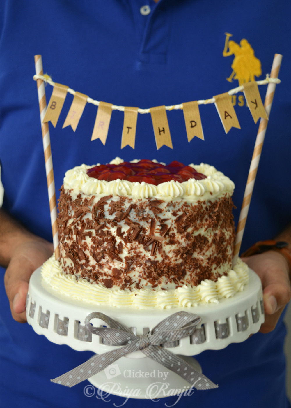 Birthday Cake For Husband
 Cook like Priya Black Forest Cheesecake Cake