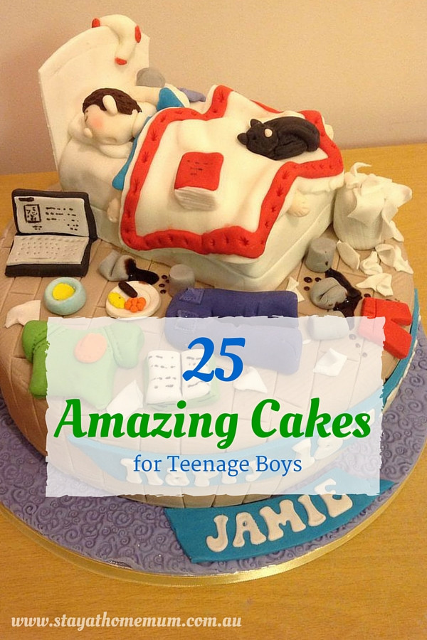 Birthday Cake For Teenager Boy
 25 Amazing Cakes for Teenage Boys Stay at Home Mum