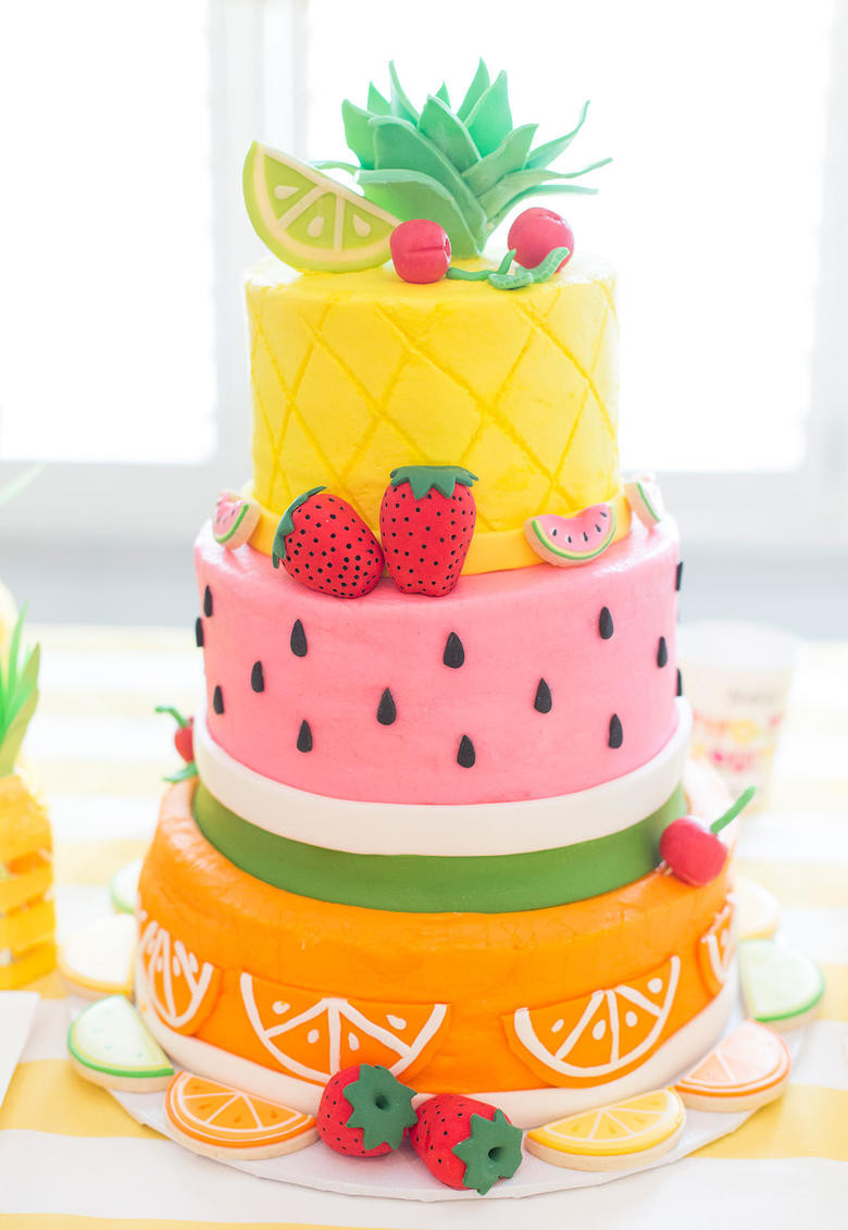 Birthday Cake Images
 Roundup of the BEST Summer Cakes Tutorials and Ideas