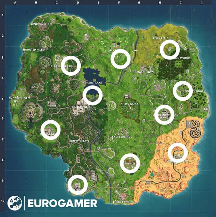 Birthday Cake Map Fortnite
 How to beat Fortnite’s special birthday challenges