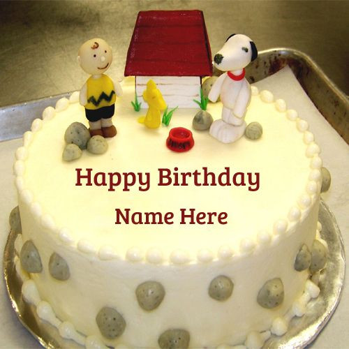 Birthday Cake With Name
 Happy Birthday Dear Friend Special Cake With Your Name