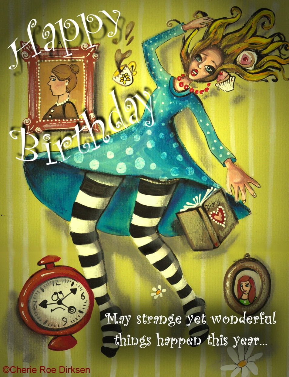 Birthday Card Ecard
 Free e cards – Cherie Roe Dirksen