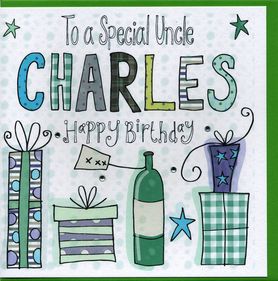 Birthday Card For Uncle
 personalised uncle birthday card by claire sowden design