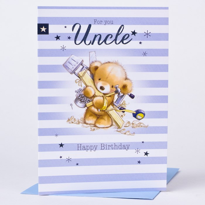 Birthday Card For Uncle
 Birthday Card Uncle DIY Bear