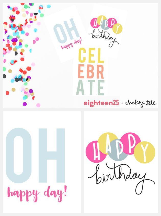 Birthday Card Printouts
 Printable Birthday Note Cards Gift ideas