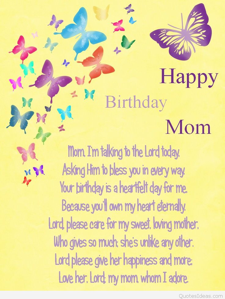 Birthday Card Quotes For Mom
 Best Mom Cards Quotes and sayings