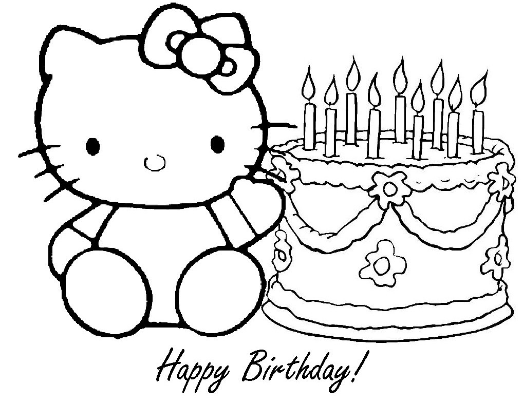 Birthday Coloring Pages For Boys
 Happy birthday coloring pages free printable for