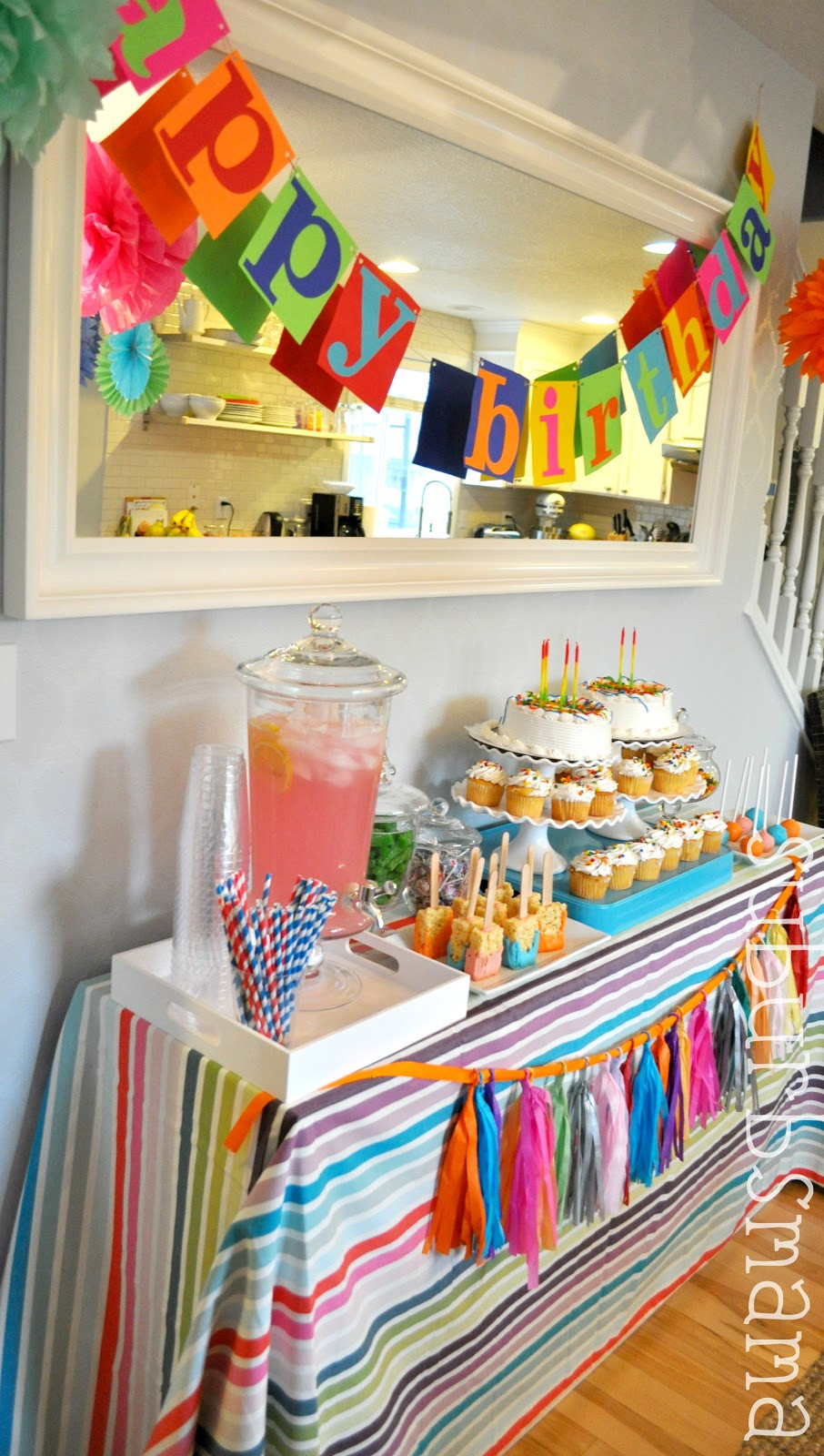 Birthday Decorations For Kids
 Suburbs Mama Kids Craft Birthday Party