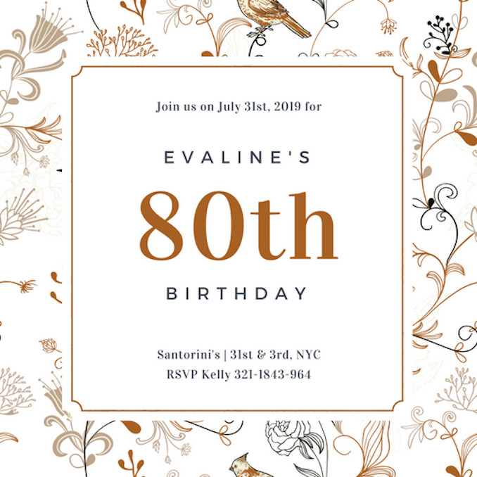 Birthday E Invitations
 Invitation Maker Design Your Own Custom Invitation Cards