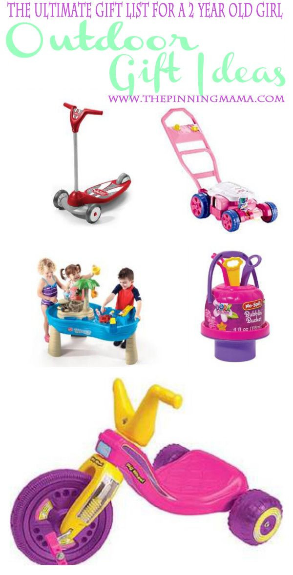 Birthday Gift Ideas For 2 Year Old Girl
 Outdoor Gift Ideas for a 2 Year Old Girl