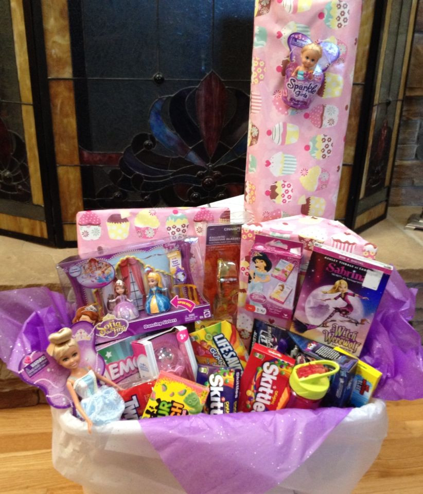 Birthday Gift Ideas For 5 Year Old Girl
 Birthday t basket for a five year old girl