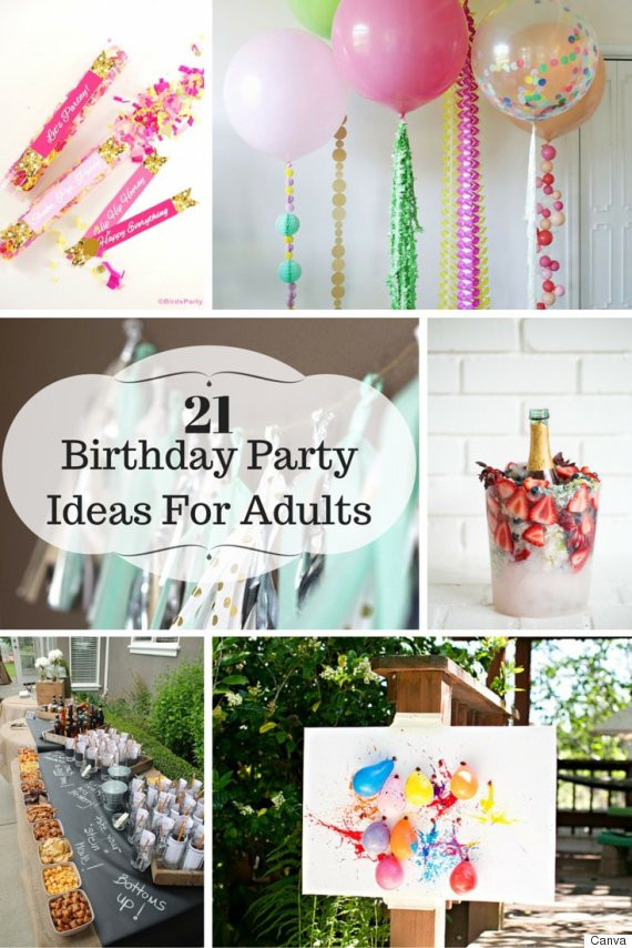 Birthday Gift Ideas For Adults
 21 Ideas For Adult Birthday Parties