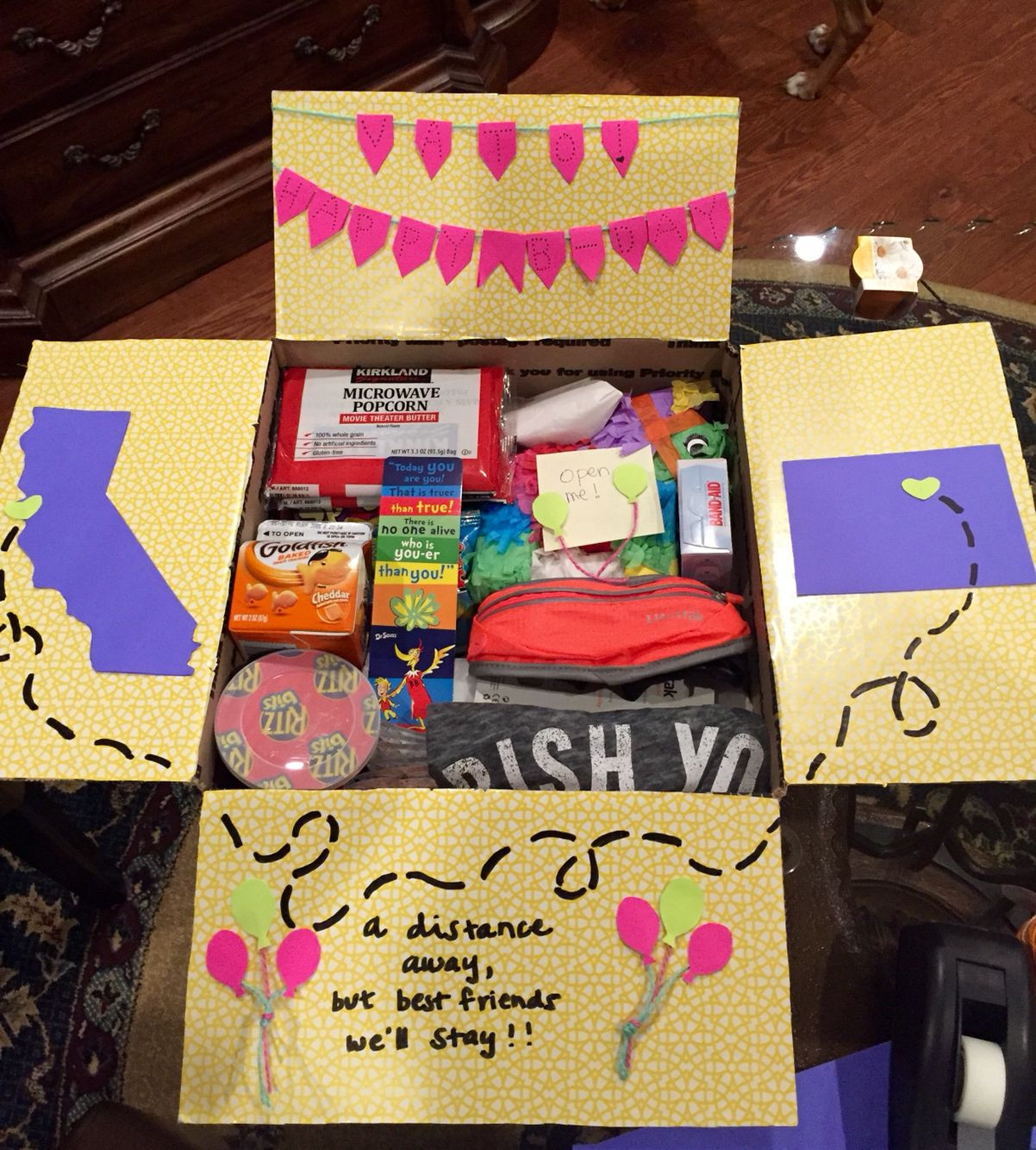 Birthday Gift Ideas For Girl Best Friend
 Birthday care package for a best friend Gigi Gonzalez