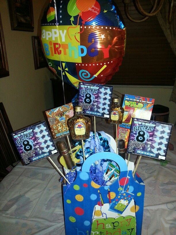 Birthday Gift Ideas For Husband
 16 best Lottery Ticket Bouquets images on Pinterest