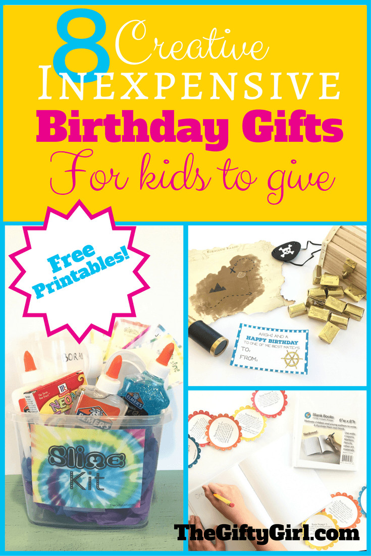 Birthday Gift Ideas For Kids
 8 Creative Inexpensive birthday ts for kids to give