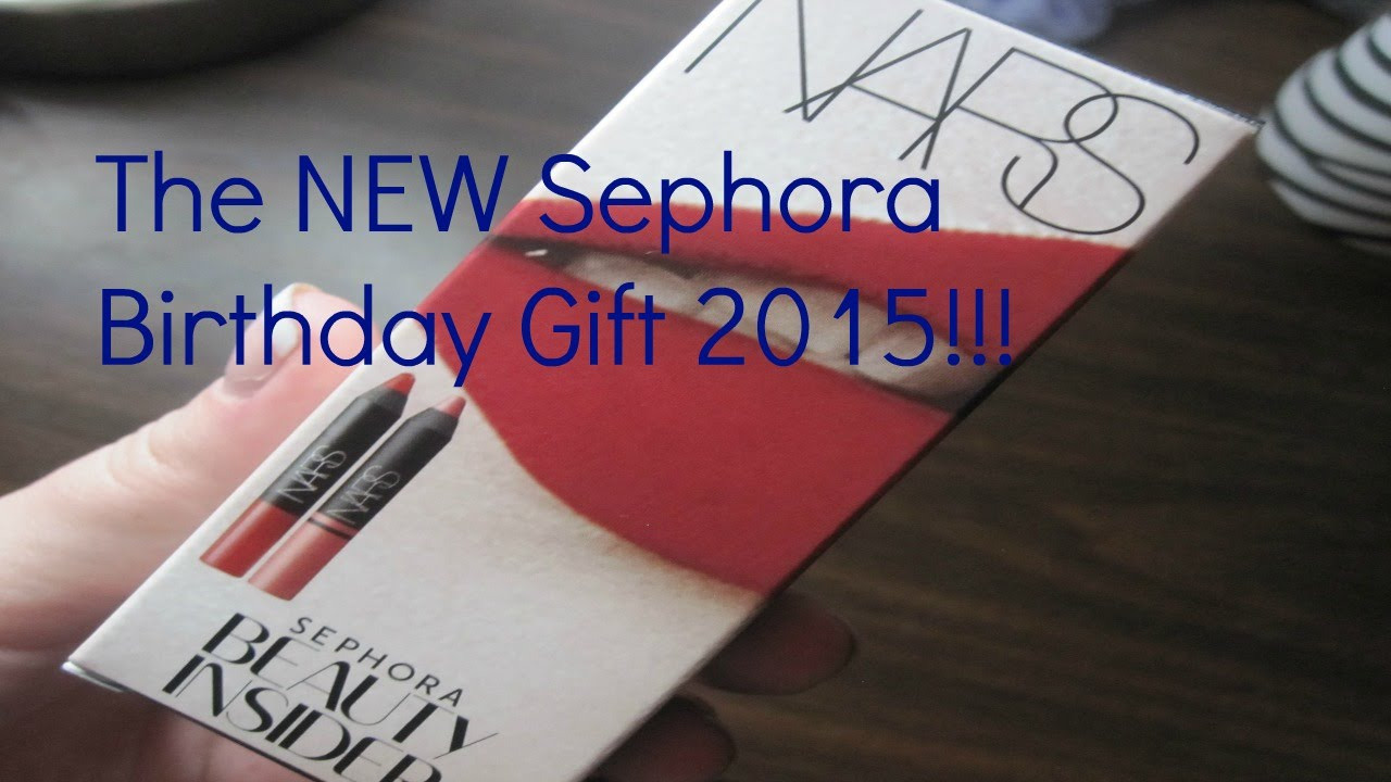 Birthday Gifts 2015
 The NEW Sephora Birthday Gift 2015