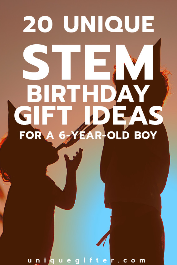 Birthday Gifts For 20 Year Old Male
 20 STEM Birthday Gift Ideas for a 6 Year Old Boy Unique