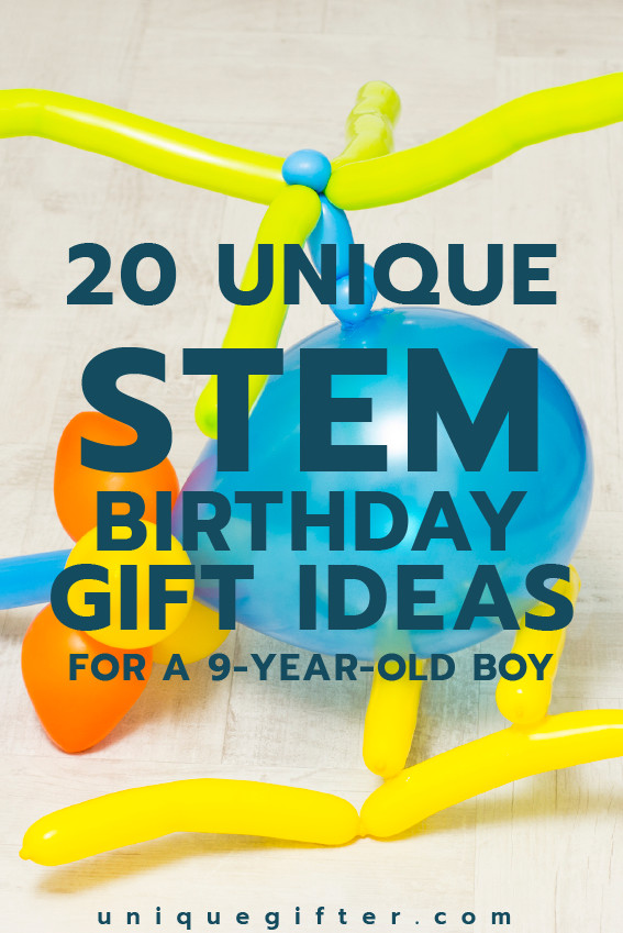 Birthday Gifts For 20 Year Old Male
 20 STEM Birthday Gift Ideas for a 9 Year Old Boy Unique