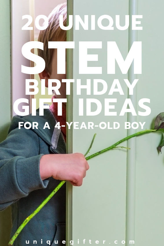 Birthday Gifts For 20 Year Old Male
 20 STEM Birthday Gift Ideas for a 4 Year Old Boy Unique