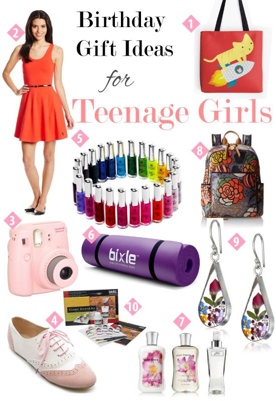 Birthday Gifts For Girl
 Birthday Gift Guide for Teen Girls
